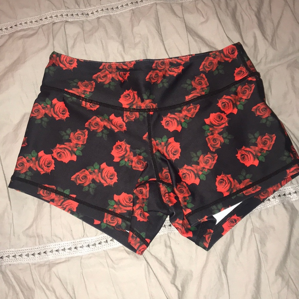 EUC Rose Spandex Shorts